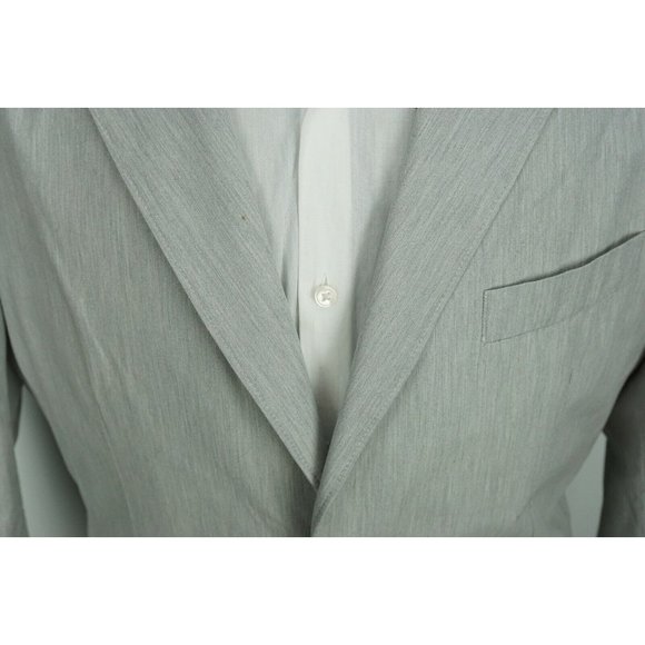 C.P. Company Light Gray Cotton Blend Sport Coat Jacket Sz 54 EU 44US - Picture 4 of 11